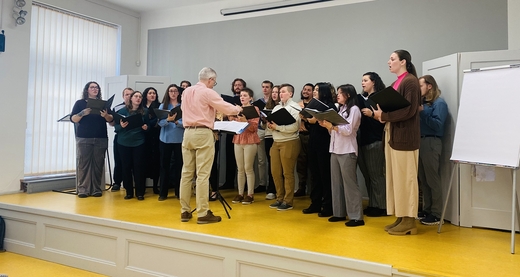 Koncert pěveckého sboru z Juniata College v Pensylvánii